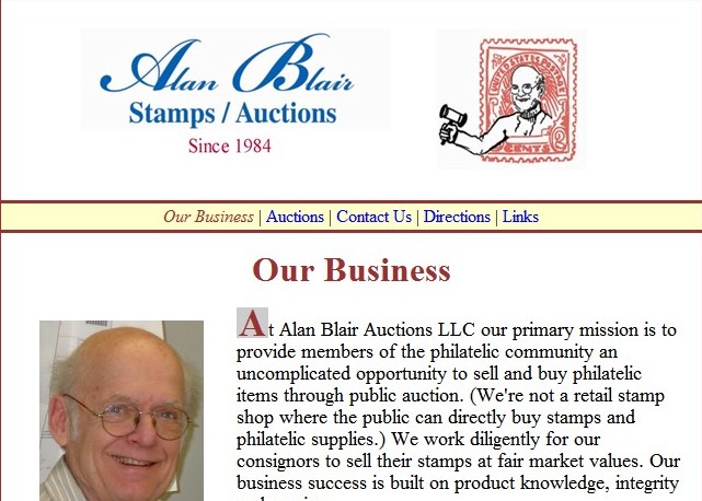Alan Blair Stamps