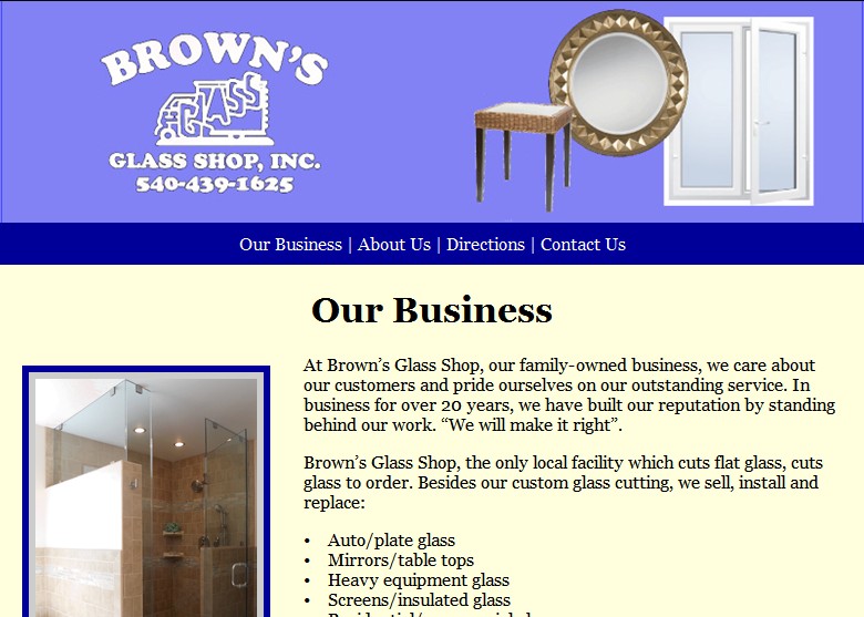 Brown's Glass Shop